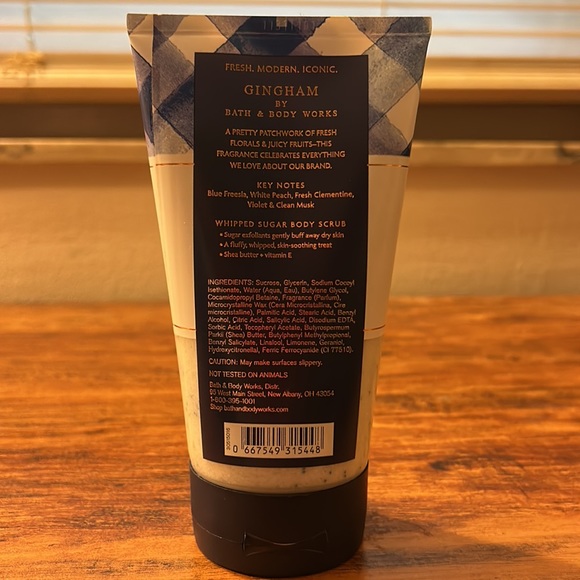 Bath and Body Works Gingham Whipped Sugar Scrub - Picture 2 of 3